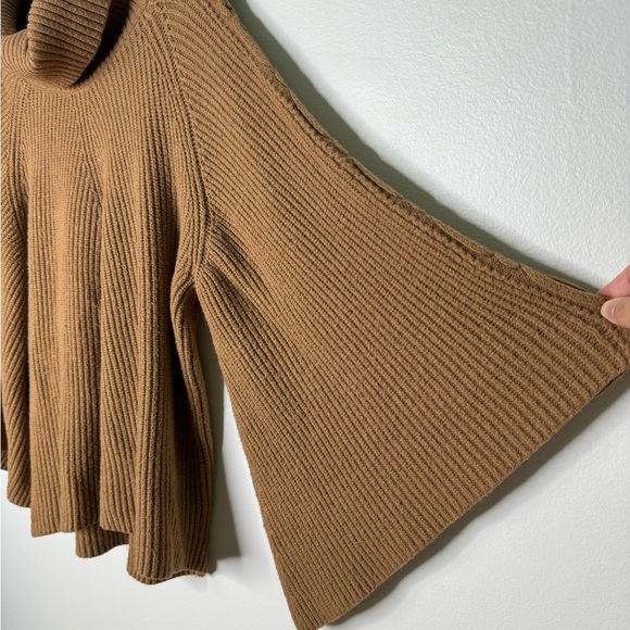 By Anthropologie tan Kali Poncho Sweater - Picture 8 of 10